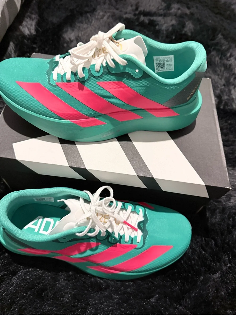 Adidas Adizero Evo SL WOVE Lightweight Running Sneakers SIZE 7women